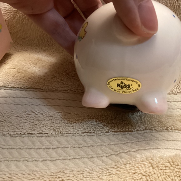 RUSS Baby’s Girls First Piggy Bank - Picture 6 of 8